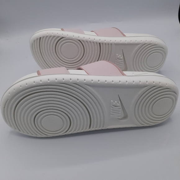 NWT NIKE WOMENS OFFCOURT DUO SLIDES SANDALS BARELY ROSE SIZE 7 - Picture 6 of 10
